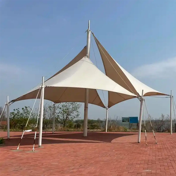 阿克陶县膜结构景观棚