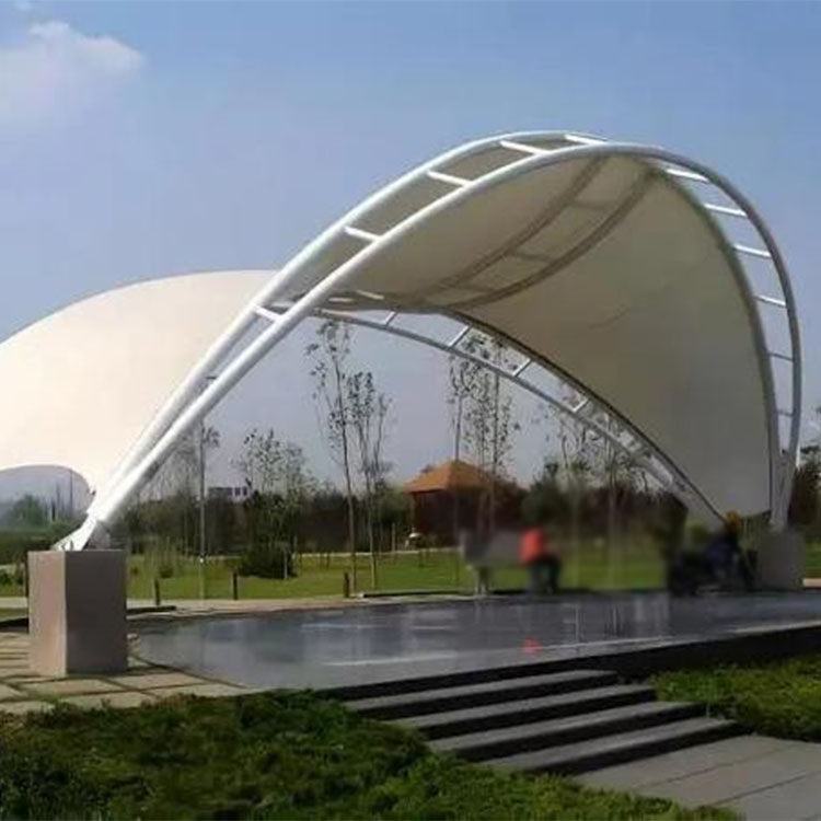 阿克陶县膜结构景观棚
