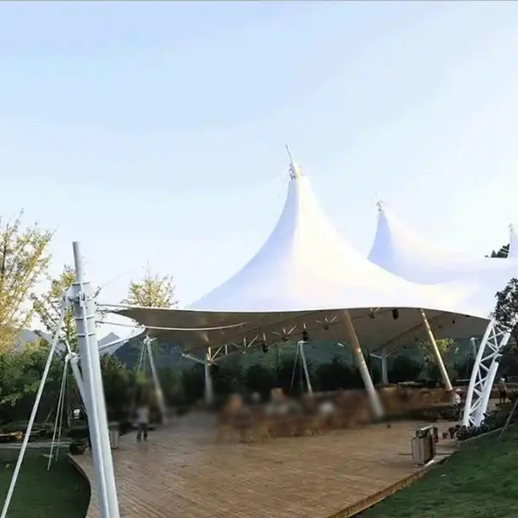 阿克陶县膜结构景观棚