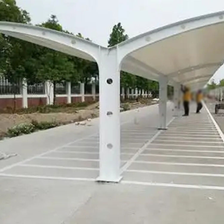 阿克陶县膜结构电动车棚