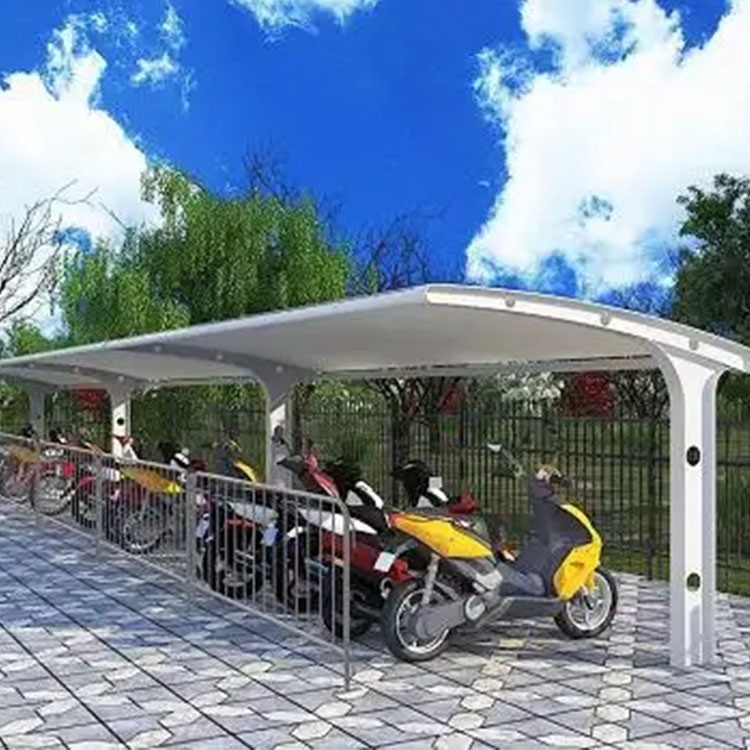 阿克陶县膜结构电动车棚